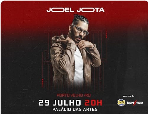 Joel Jota realiza palestra “A Senha” no dia 29 de julho, em Porto Velho