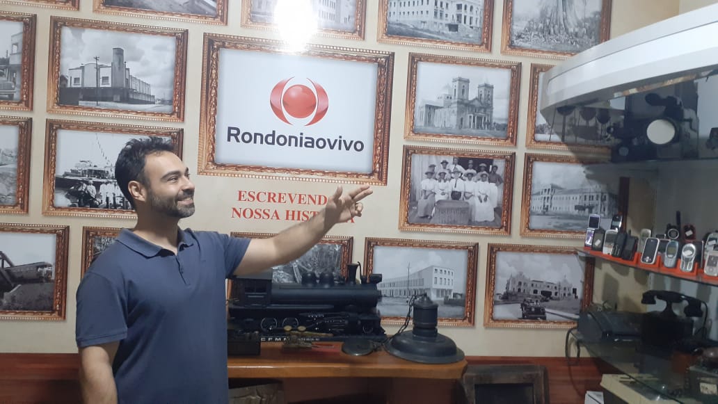 CORTESIA: Vinícius Miguel faz visita à redação do Rondoniaovivo