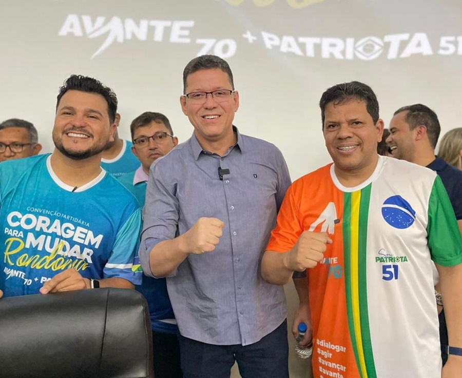CONVENÇÃO: Avante e Patriota oficializam apoio à reeleição do governador Marcos Rocha