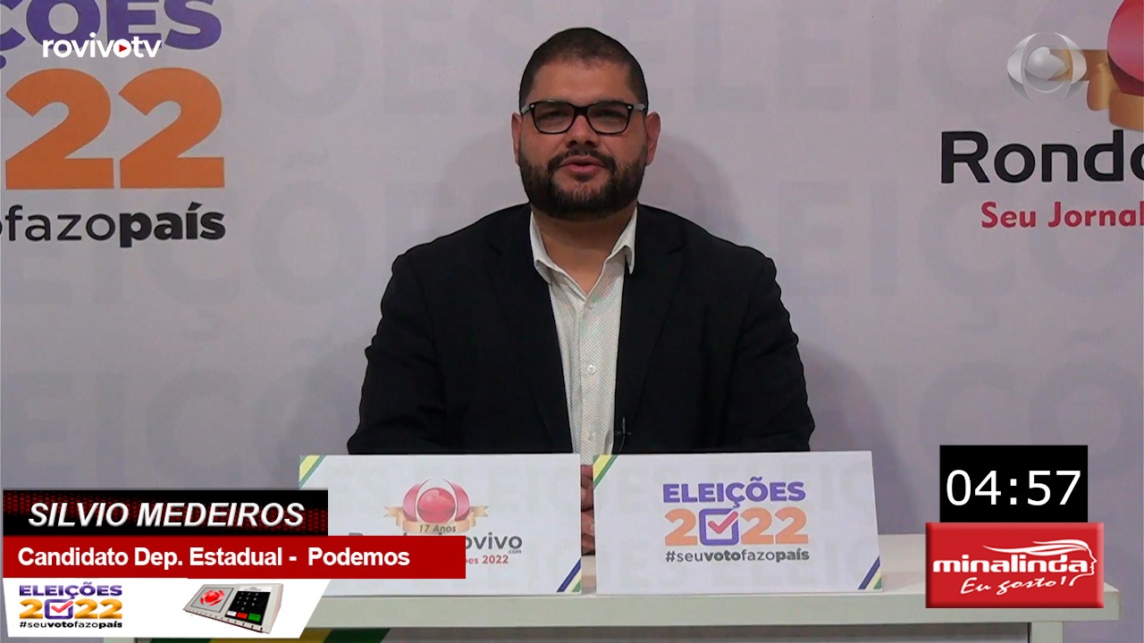 VENHA DEBATER CONOSCO: Silvio Medeiros - Candidato Deputado Estadual -  Podemos 