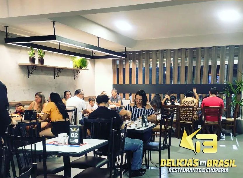 BOA MESA: Conheça o restaurante e choperia Delicias do Brasil no bairro Embratel