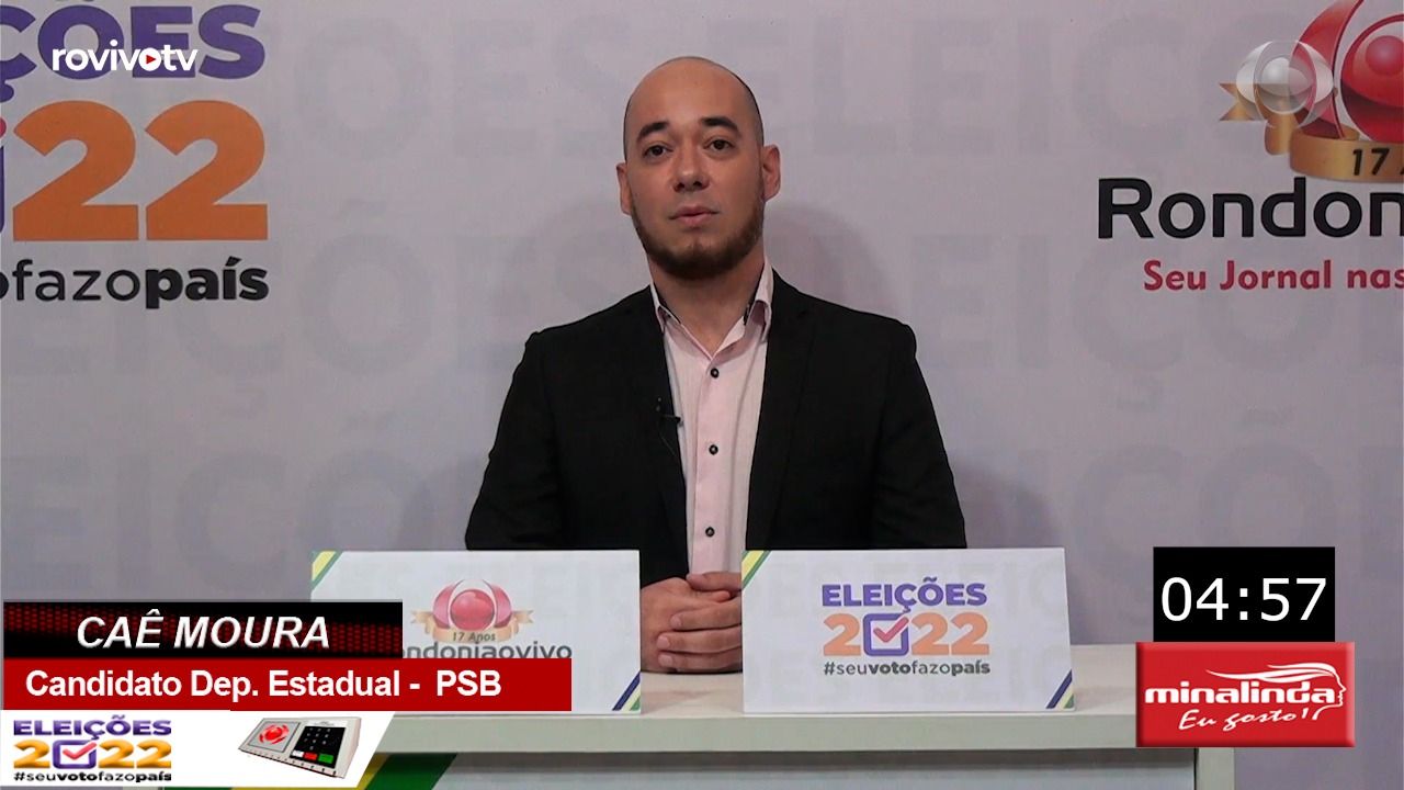 VENHA DEBATER CONOSCO: Caê Moura - Candidato Deputado Estadual - Partido Socialista Brasileiro