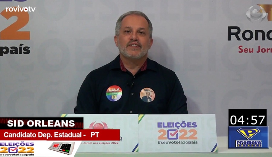 VENHA DEBATER CONOSCO: Sid Orleans - Candidato Deputado Estadual - Partido dos Trabalhadores