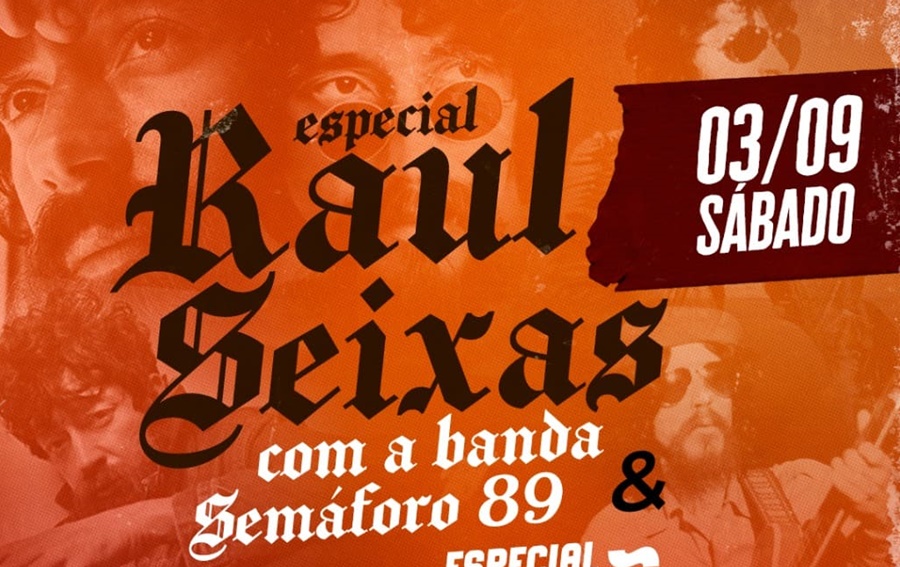 ROCK: Sábado (03) tem Especiais do Raul Seixas e Barão Vermelho no Grego Original