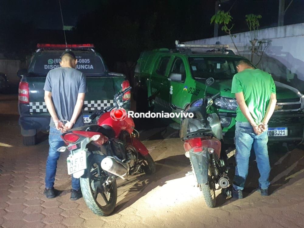OPERAÇÃO HÓRUS: Dupla é presa levando motos roubadas em Porto Velho para a Bolívia 