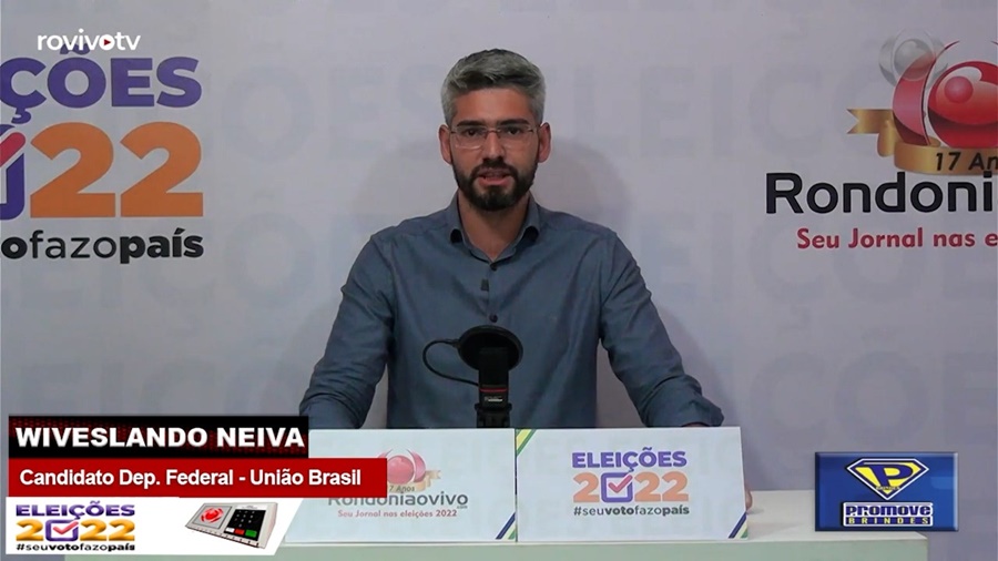 VENHA DEBATER CONOSCO: Wiveslando Neiva - Candidato Deputado Federal - União Brasil