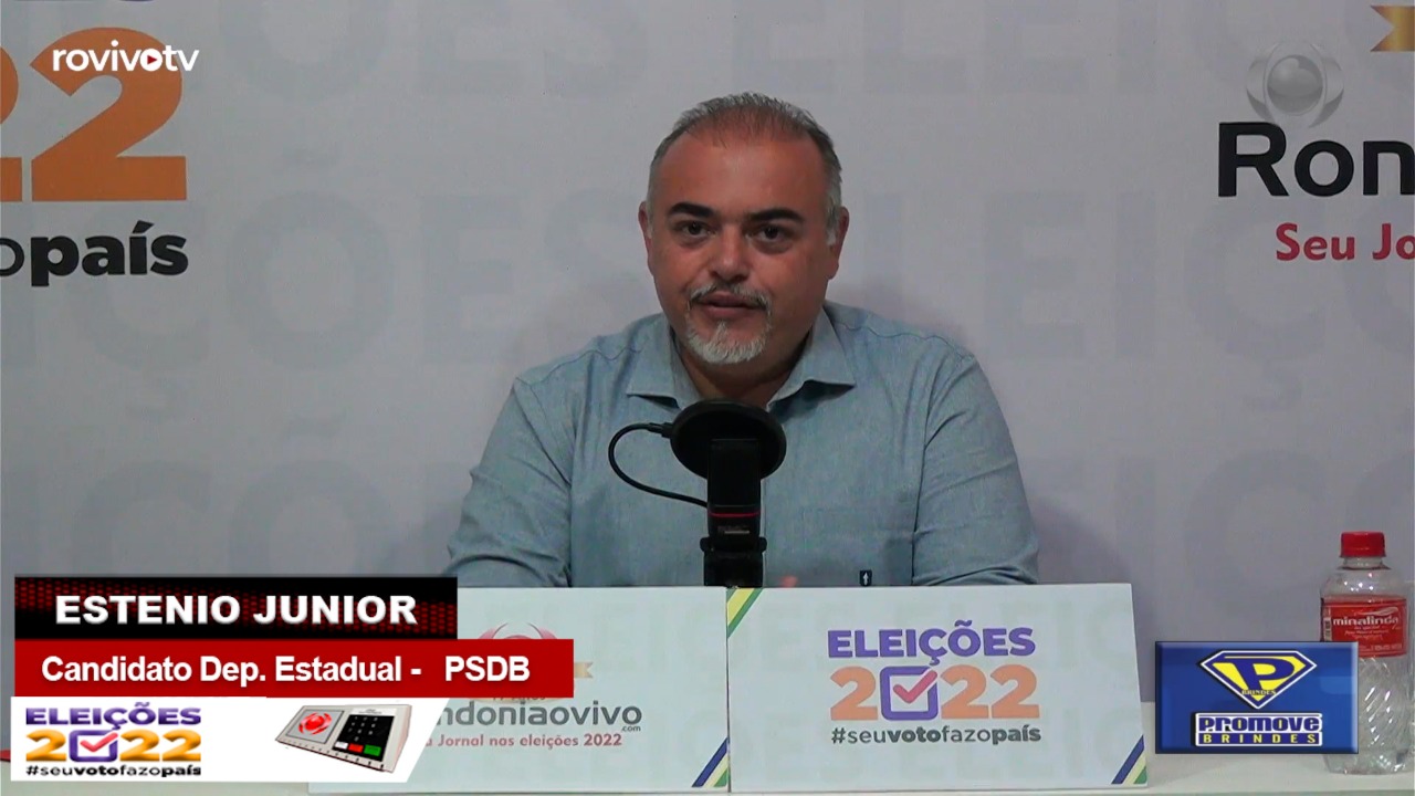 VENHA DEBATER CONOSCO: Estenio Junior - Candidato Deputado Estadual - PSDB