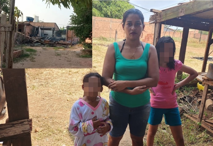 APELO: Família perde tudo em incêndio de residência e pede ajuda para reconstrução