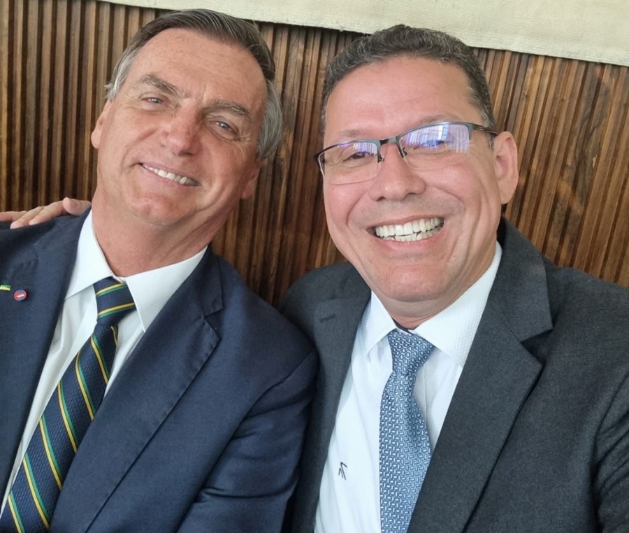 ENCONTRO: Marcos Rocha se encontra com Bolsonaro que garante apoio a reeleição