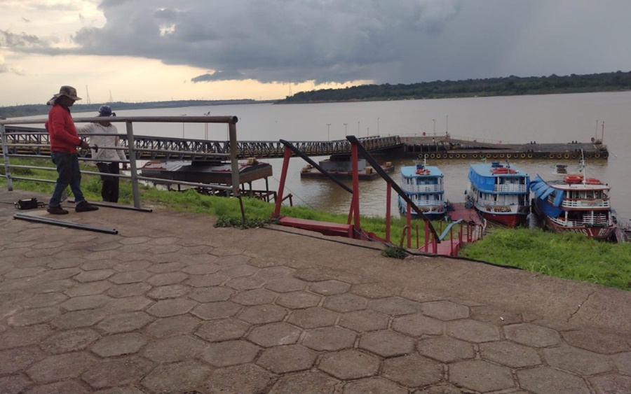 SEM OPÇÃO: Com porto isolado, passeios de barco ficam comprometidos em Porto Velho