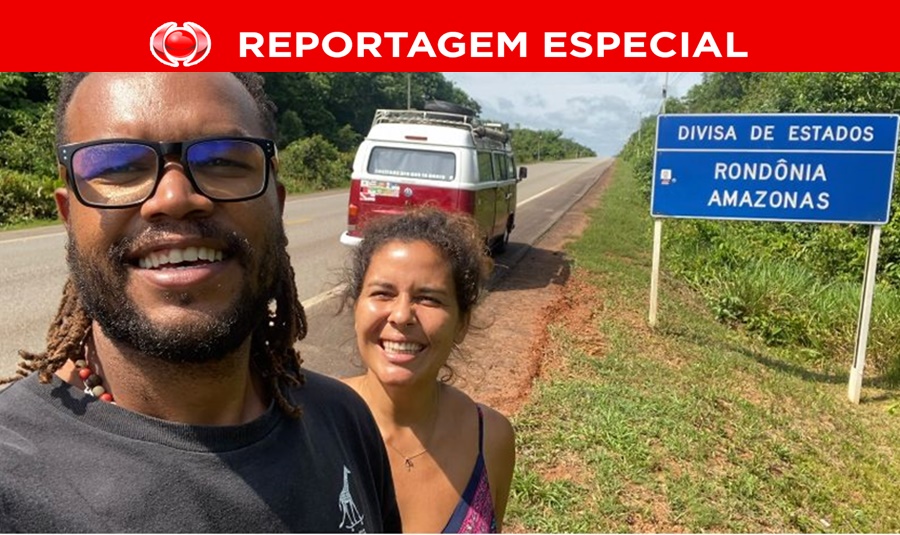 AVENTURA: Casal e kombi ‘Penélope’ chegam a Porto Velho depois de 7 mil km pelo Brasil