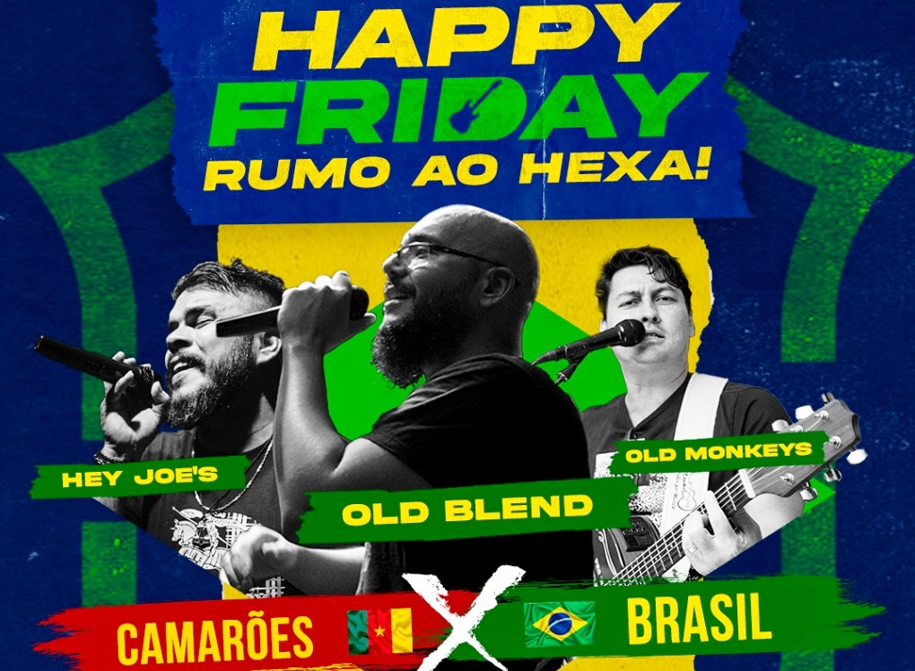 Grego Original vai transmitir Brasil X Camarões  e  em seguida Happy Friday 