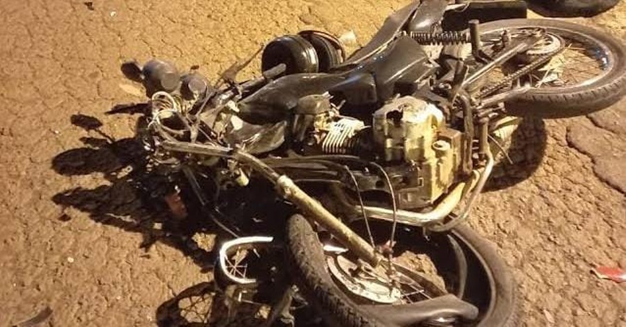 TRÁGICO: Homem de 56 anos morre após colisão frontal entre motocicletas