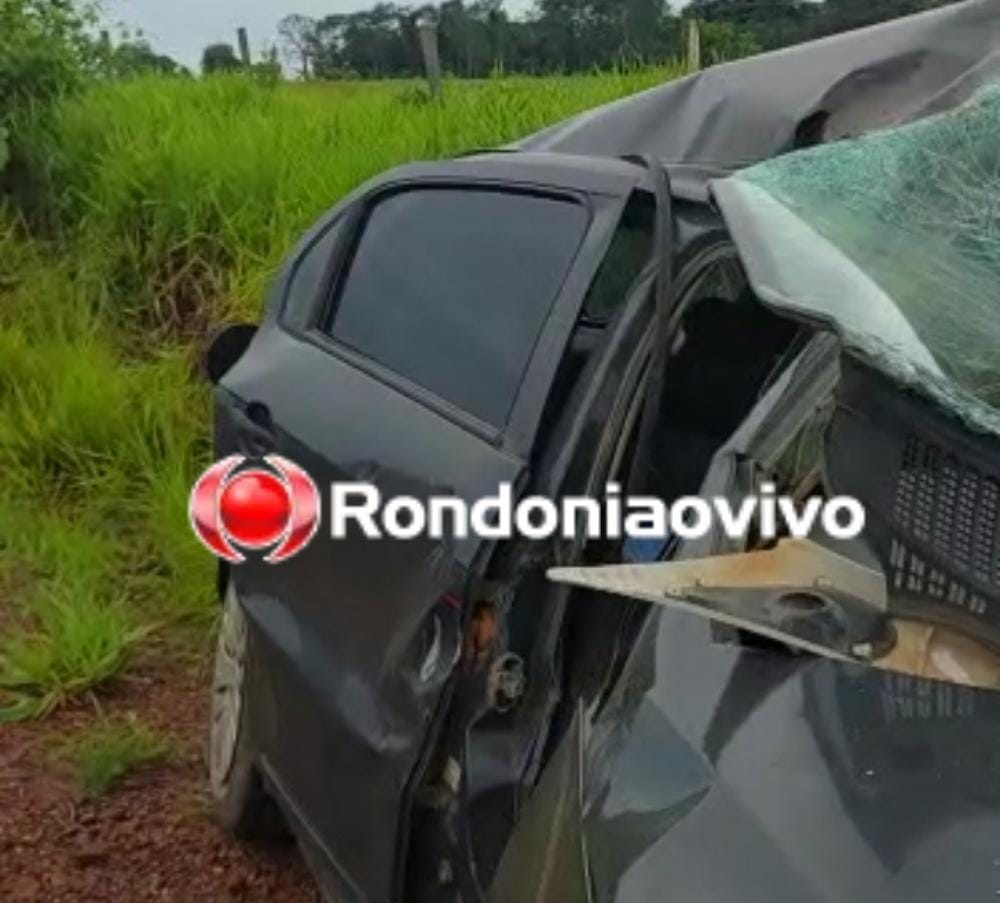 TRÁGICO: Duas mulheres morrem após grave batida de carro em motocicleta 