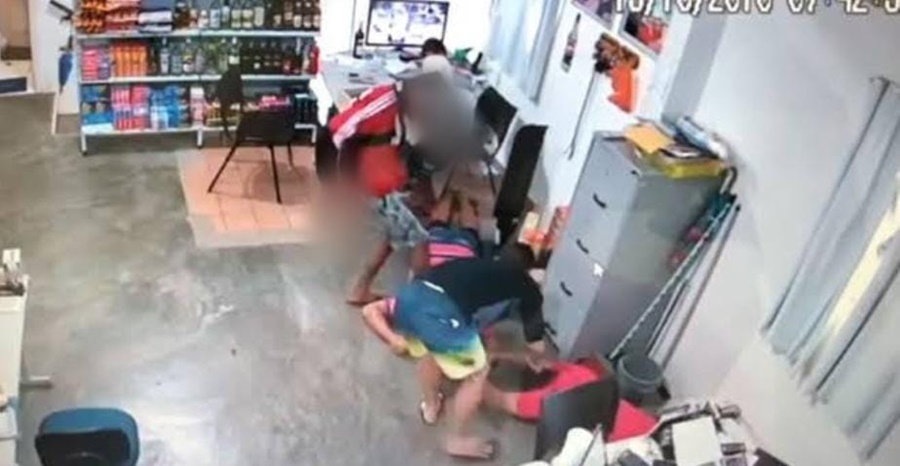 PAULADAS: Genro é agredido por três homens ao buscar sogra embriagada em distribuidora 