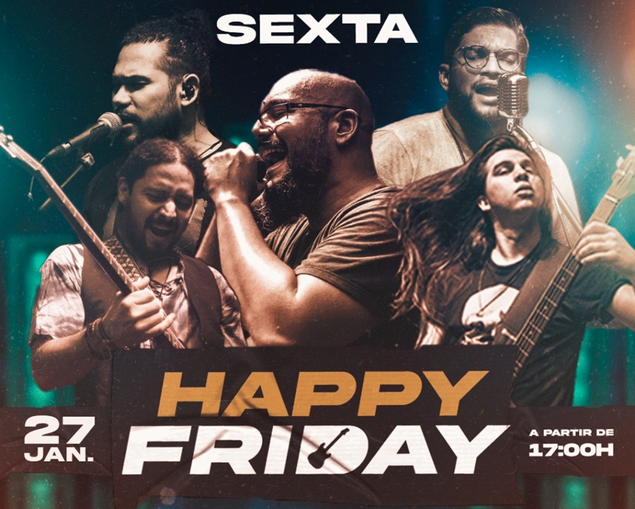 ROCK: 'Happy Friday' acontece nesta sexta-feira (27), no Grego Original