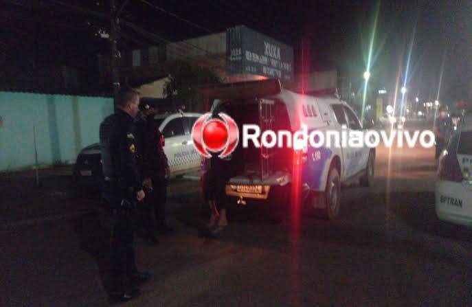 ESCONDIDO: Casal é preso em terreno baldio após assaltar mulher na zona Leste 