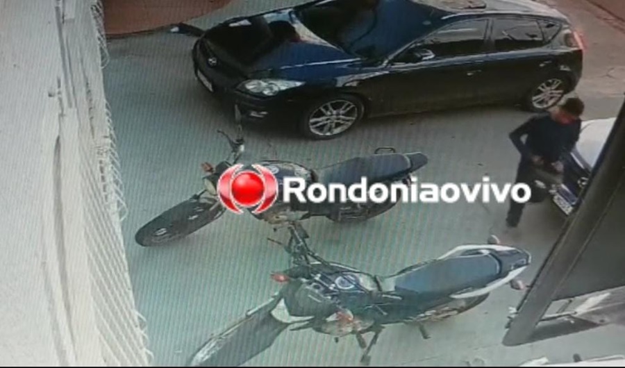 VEJA VÍDEO: Criminoso usa chave micha e furta motocicleta na Rio Madeira 
