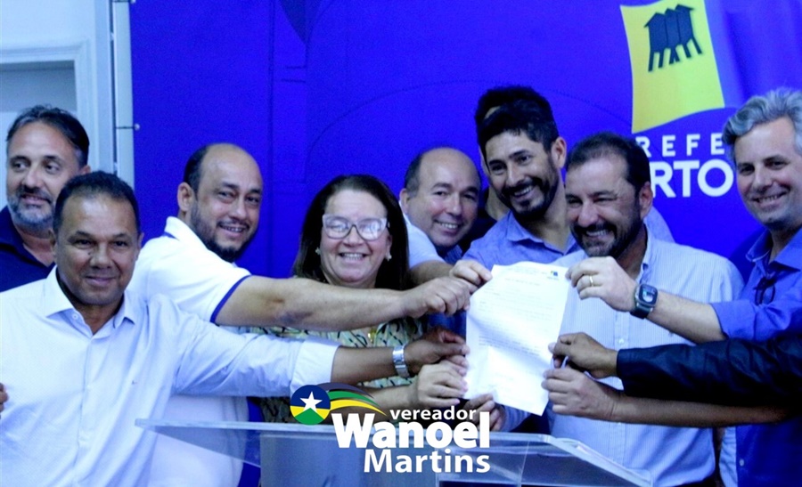 ORDEM DE SERVIÇO: Ver. Wanoel Martins apoia calçamento de distritos do Baixo Madeira