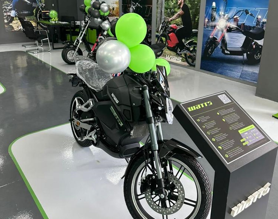 WATTS: Concessionária de motos elétricas chega à capital com produtos diferenciados