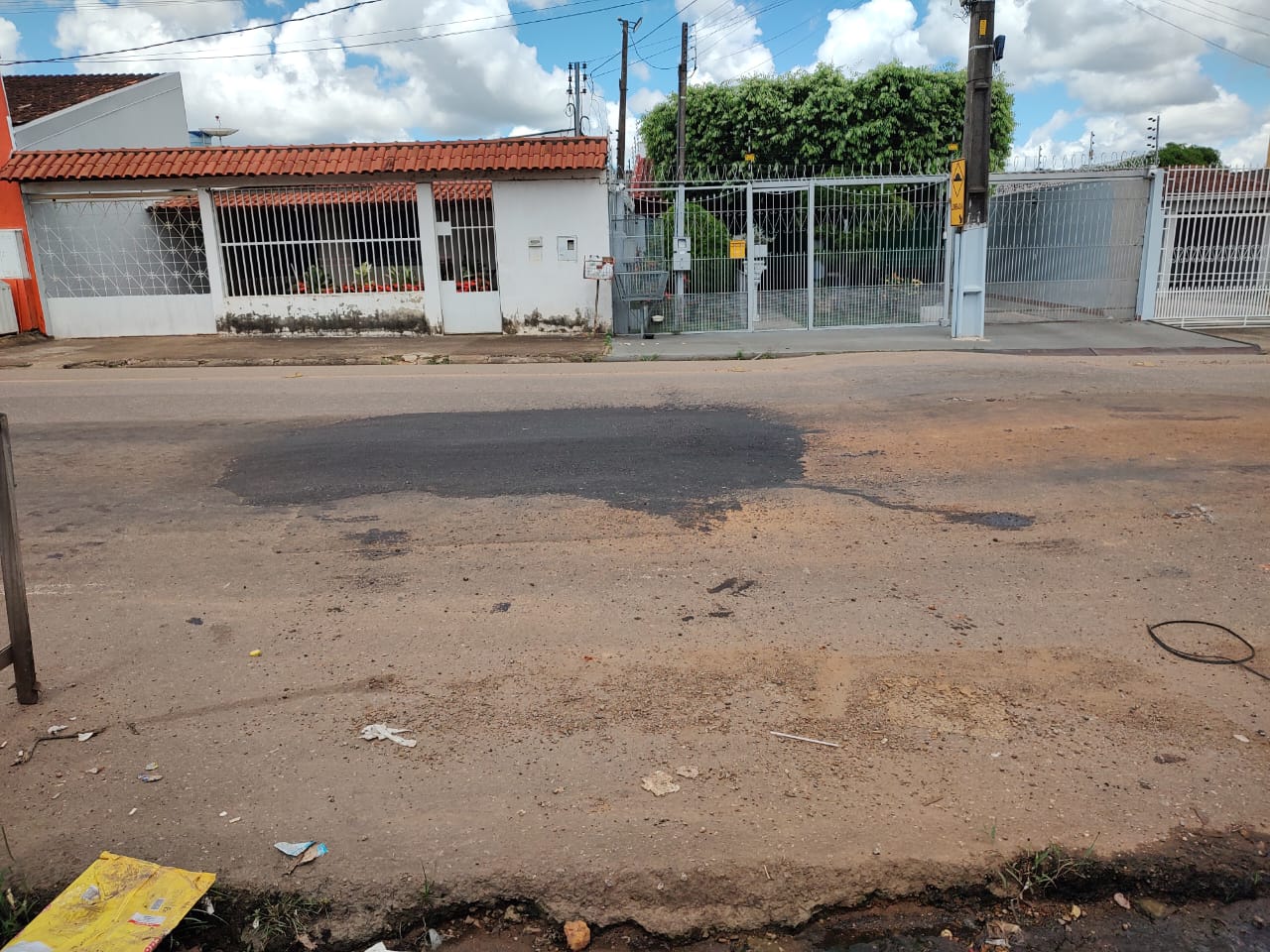EDWILSON NEGREIROS: Semob faz serviço de tapa-buracos na zona Sul da capital a pedido do vereador 