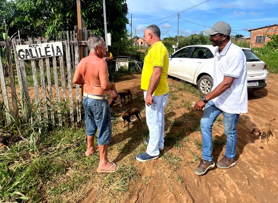 VEREADOR: Joel da Enfermagem realiza mais uma visita de fiscalização nos bairros da capital