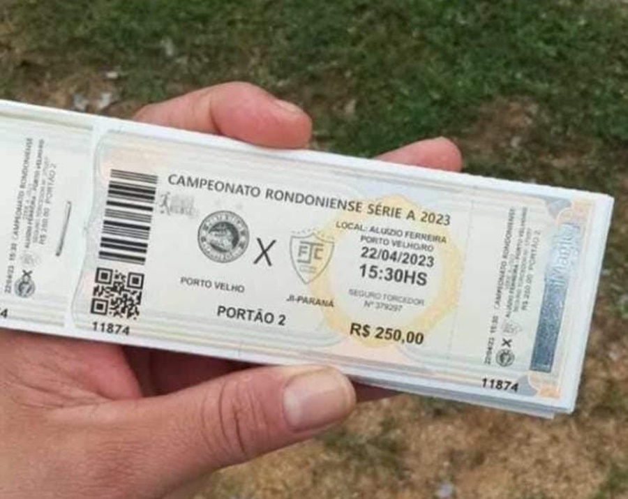 ABSURDO: Porto Velho cobrou 250 reais no ingresso para torcedor do Ji-Paraná