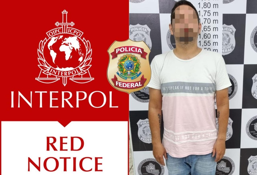 PERUANO: Polícia Federal prende estrangeiro procurado pela Interpol em Porto Velho/RO 