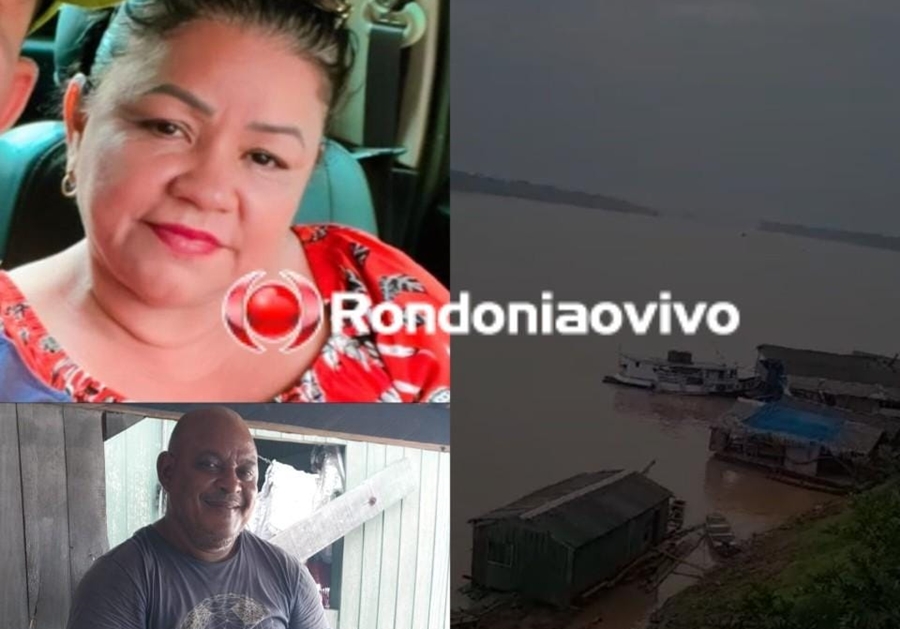 NAUFRÁGIO: Garimpeiro e cozinheira morrem após draga afundar no rio Madeira