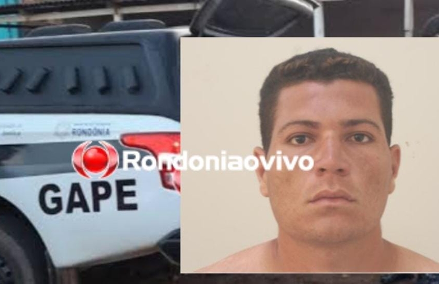 POLÍCIA PENAL: GAPE prende foragido acusado de roubo em Porto Velho 