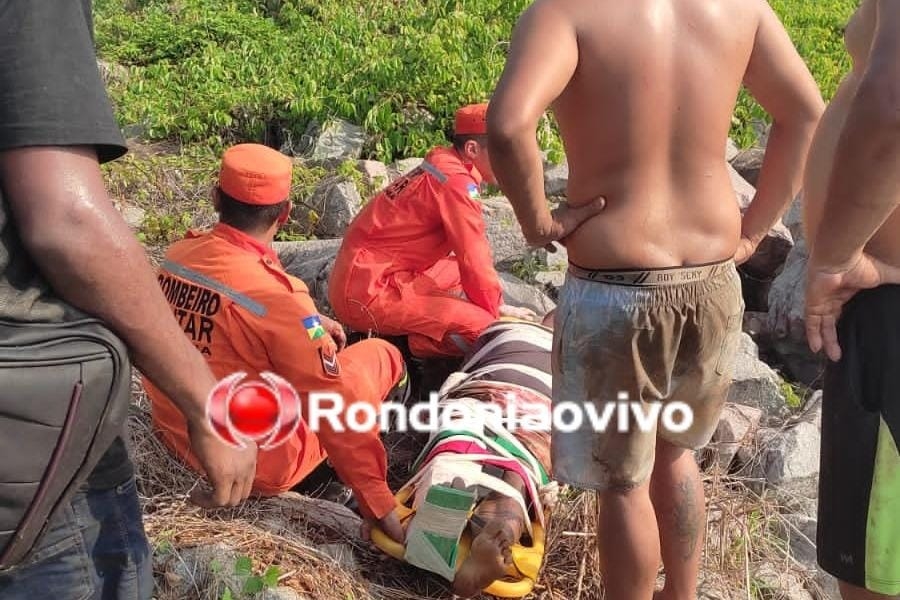 GRAVE: Pescador é atingido por pedras que rolaram na região da Usina na capital