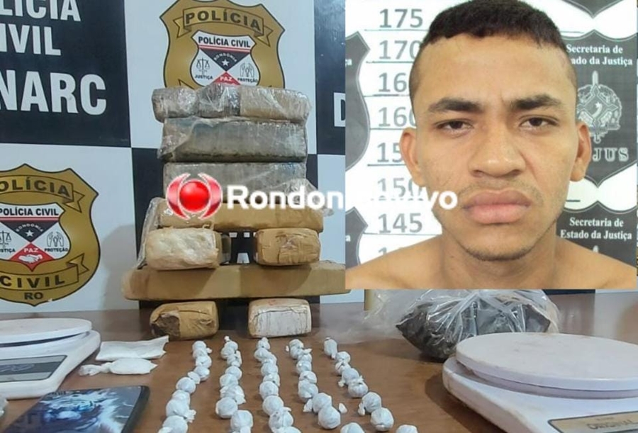 DROGA ENTERRADA: Denarc prende traficante com nove quilos de maconha