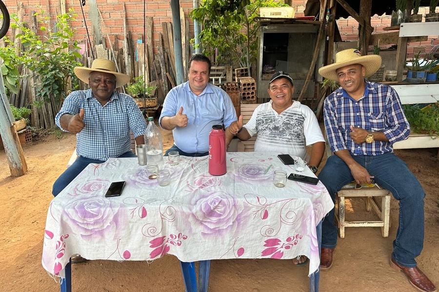 LUÍS DO HOSPITAL: Deputado visita Rolim de Moura e reforça compromisso com a comunidade