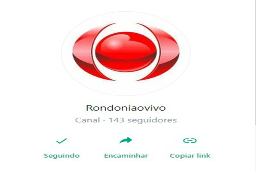 NOVIDADE: Siga canal do Rondoniaovivo no WhatsApp
