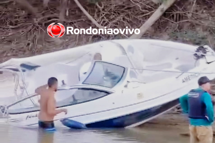 VÍDEO: Empresário sofre grave acidente após lancha sair de rio e bater em árvore - Rondoniaovivo.com