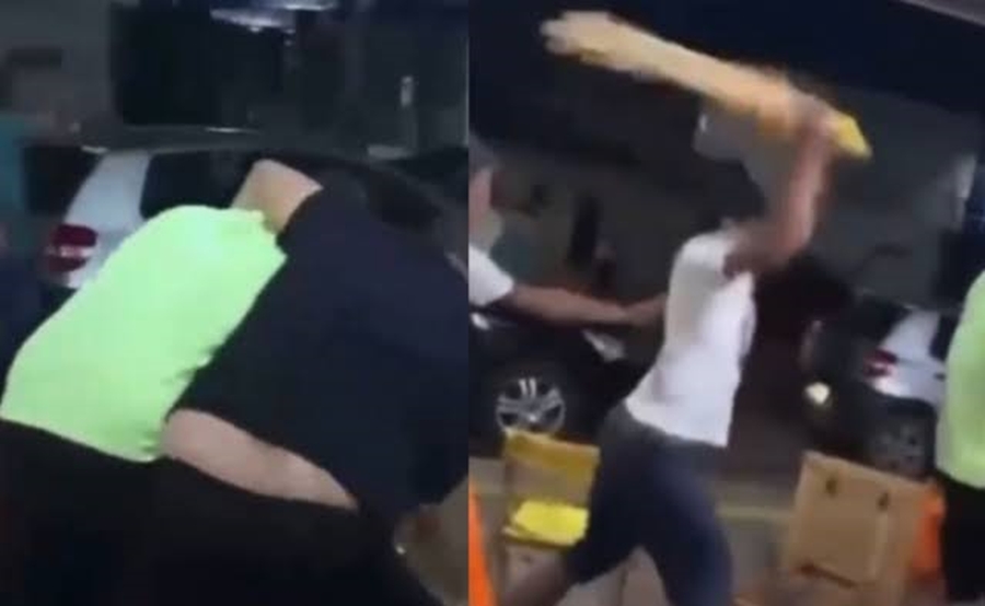 CONFUSÃO: Dois irmãos são atacados a cadeirada pelo marido da prima em bar
