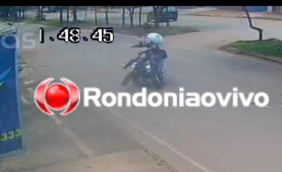VÍDEO: Câmera de segurança registra grave acidente com quatro vítimas na Mamoré