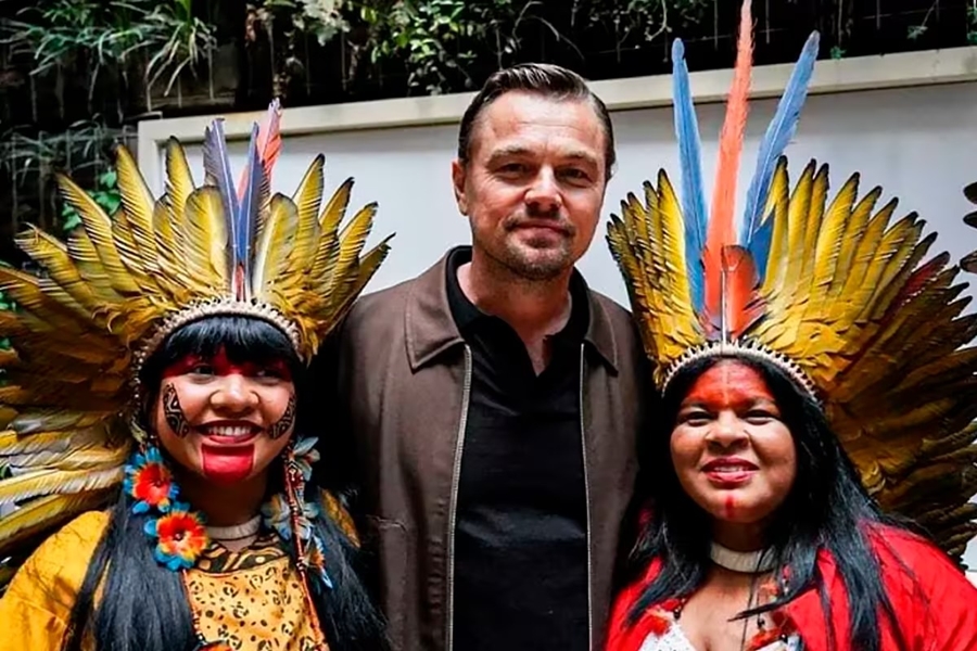 'CULTURA E RESISTÊNCIA': Leonardo DiCaprio faz post em defesa do povo Yanomami