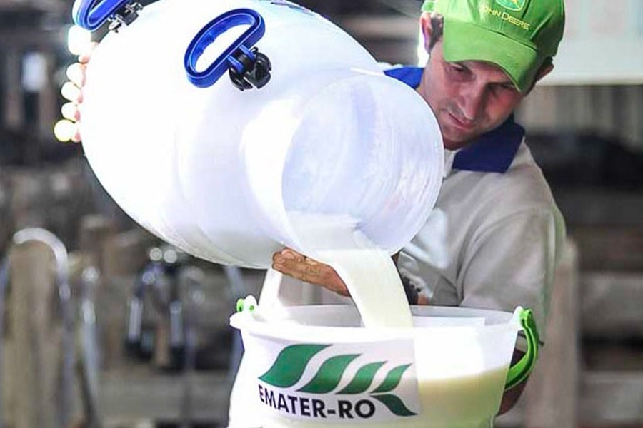 RANKING: Rondônia se torna líder da região Norte na produção de leite, diz Marcos Rocha