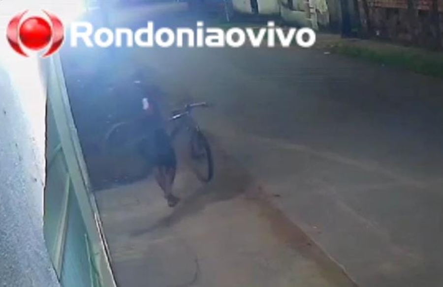 VÍDEO: Ladrão de bicicleta Lotus é flagrado agindo em residência na zona Sul