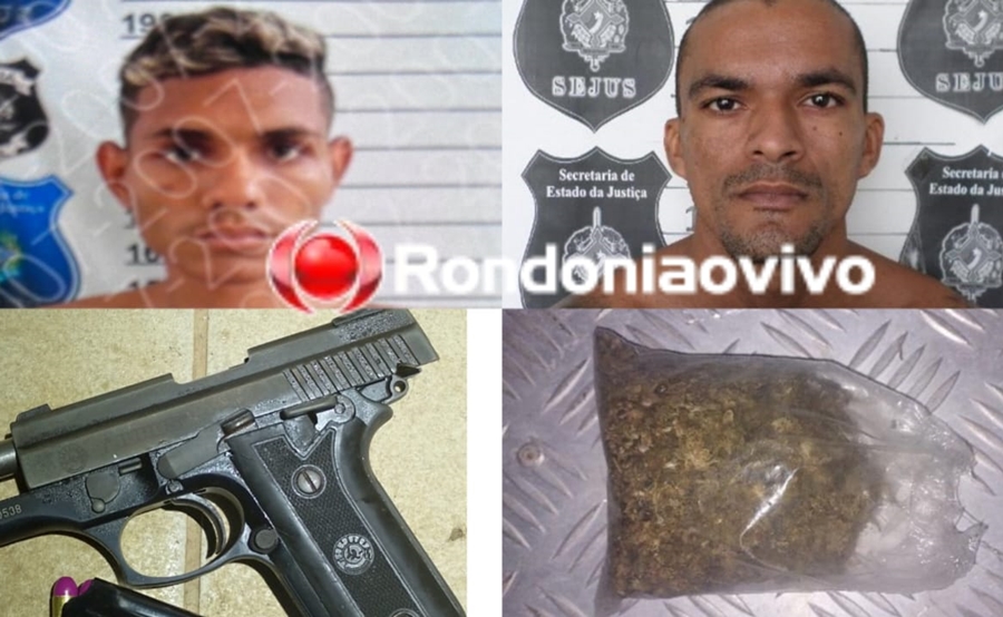 PORTO MADERO: Operação conjunta da PP e PM prende foragido e apenado com arma e droga