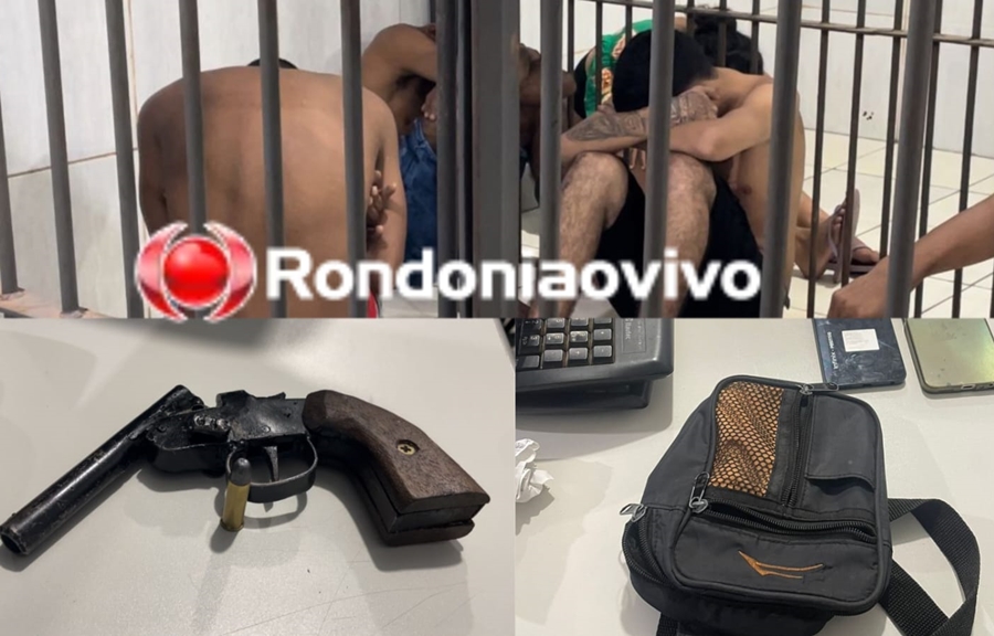 ONDA DE ASSALTOS: Operação da PP e PM prende quadrilha acusada de roubos na Rua Fonte Boa