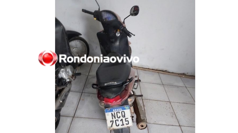 'PORTELINHA': PM prende casal com motocicleta roubada na zona Norte