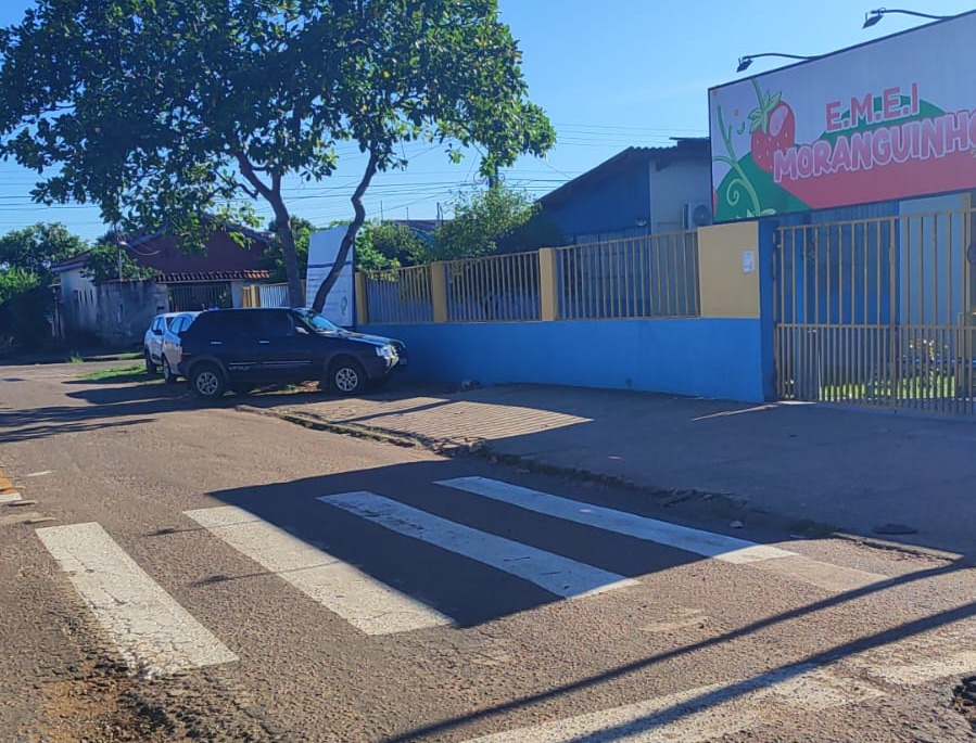 EDWILSON NEGREIROS:  Pedido de vereador promove revitalização de faixa de pedestres