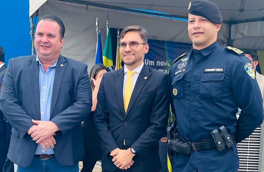 LUIS DO HOSPITAL: Deputado participa da inauguração do Ciop em Porto Velho