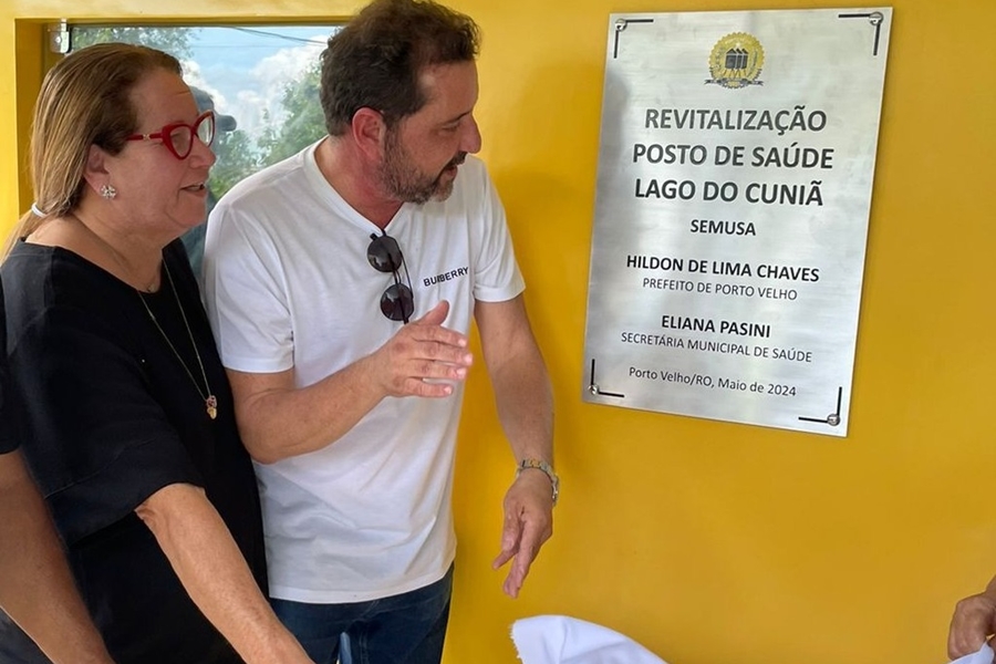 ELLIS REGINA: Vereadora prestigia reinauguração de unidade de saúde no Lago do Cuniã 