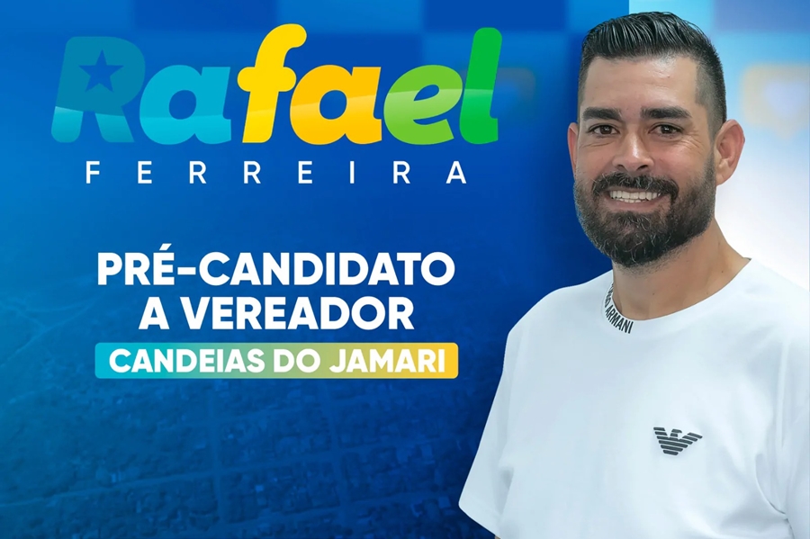 CANDEIAS DO JAMARI: Conheça a jornada de Rafael Ferreira, pré-candidato a vereador