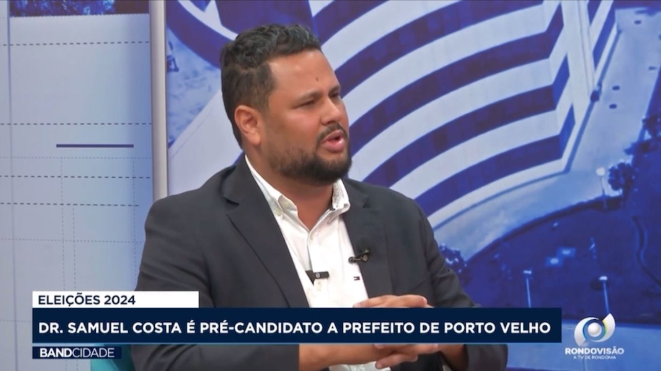 ELEIÇÕES 2024: Samuel Costa promete expor verdadeiras intenções dos candidatos à prefeitura de Porto Velho
