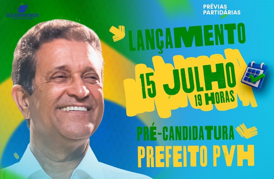 ELEIÇÕES 2024: Benedito Alves lança pré-candidatura à Prefeitura de Porto Velho