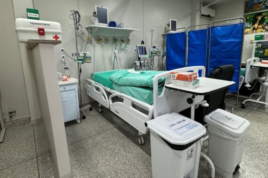 MUDANÇAS: UTI pediátrica do Hospital Regional de Cacoal recebeu reformas